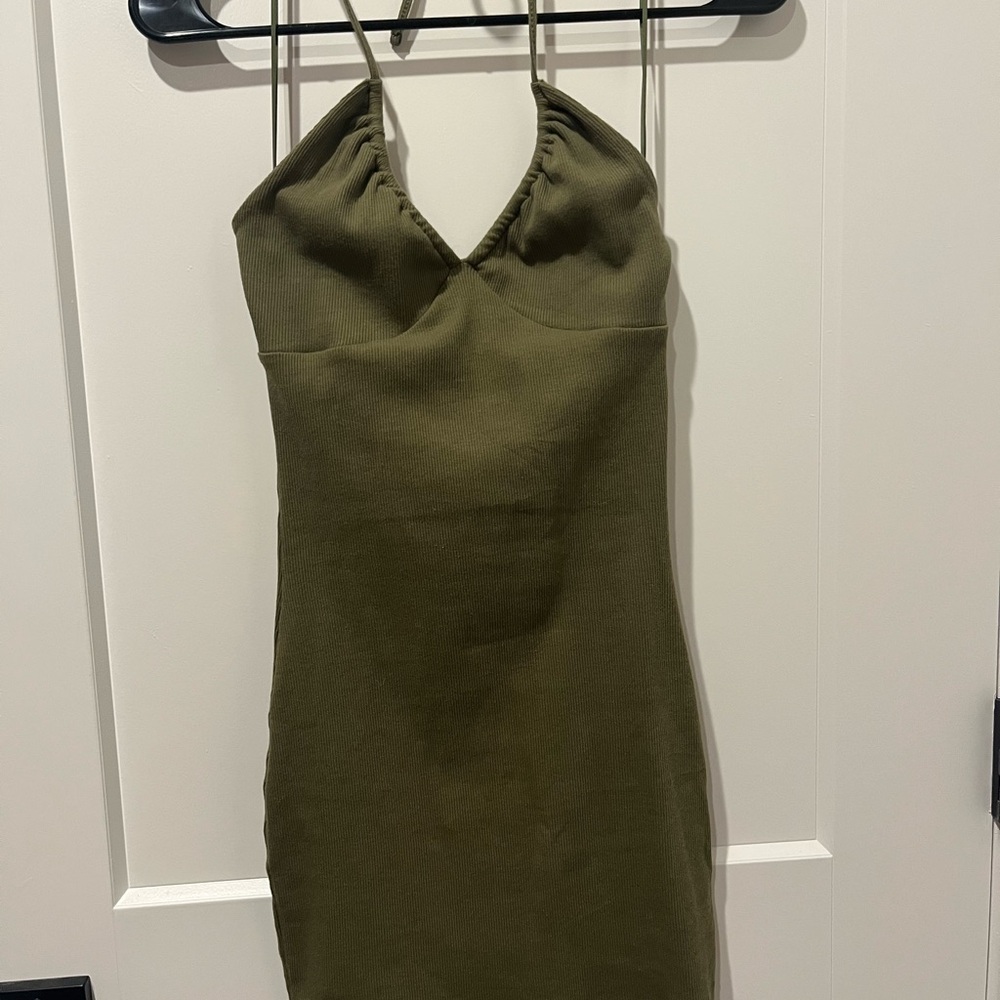 Garage Olive Mini Dress